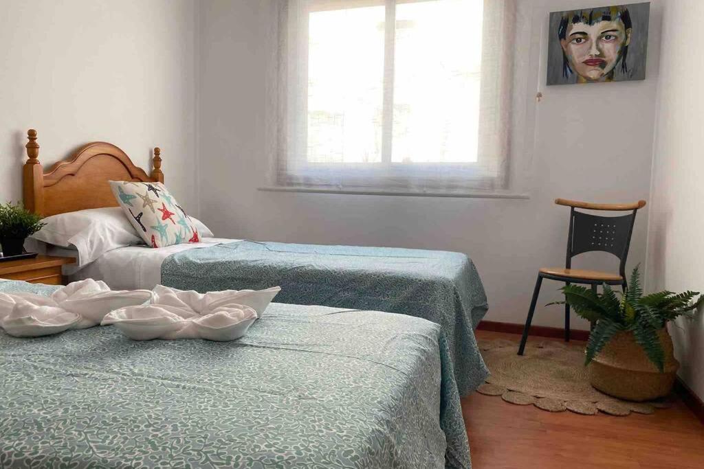 Apartamento Plaza Del Parque Villanueva De Arosa Exteriör bild